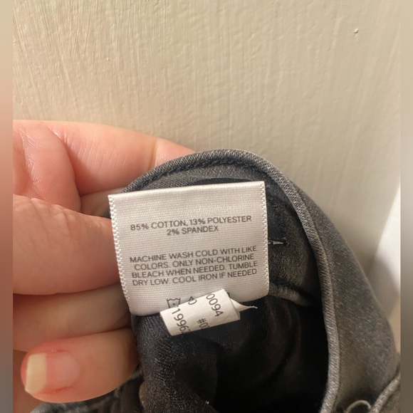 Express high rise grey jeans- size 12 - Picture 3 of 3